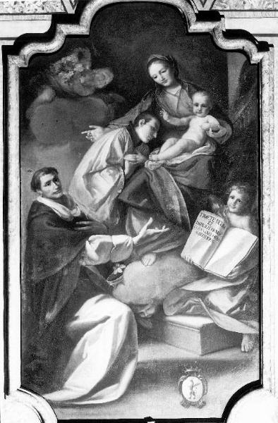 MADONNA CON BAMBINO, SAN LUIGI GONZAGA E SAN VINCENZO FERRERI