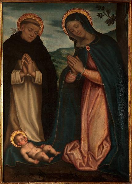 Madonna con Bambino e San Vincenzo Ferrer