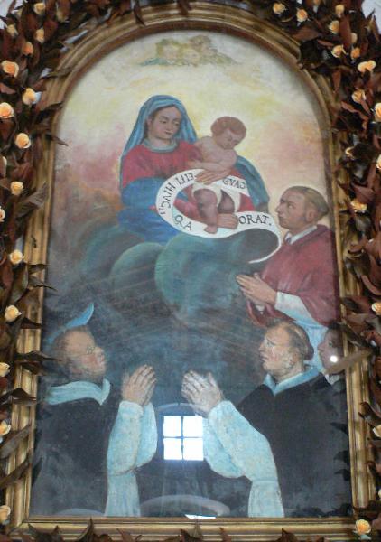 Madonna con Bambino, san Pietro martire, san Domenico e san Carlo Borromeo