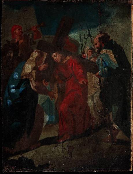 Cristo incontra la Madonna sulla via del Calvario
