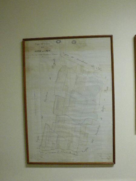 Mappa del Comune Alfeo ed Uniti Distretto di Pieve d'Olmi VI della Provincia di Cremona