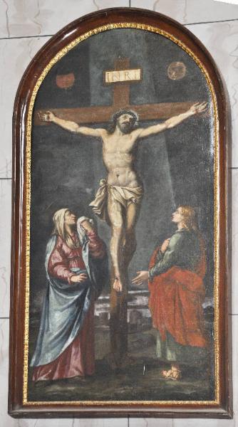 Cristo Crocifisso con la Madonna e San Giovanni Evangelista