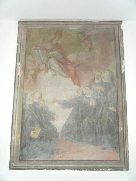 Sant'Agostino insegna la regola alle monache