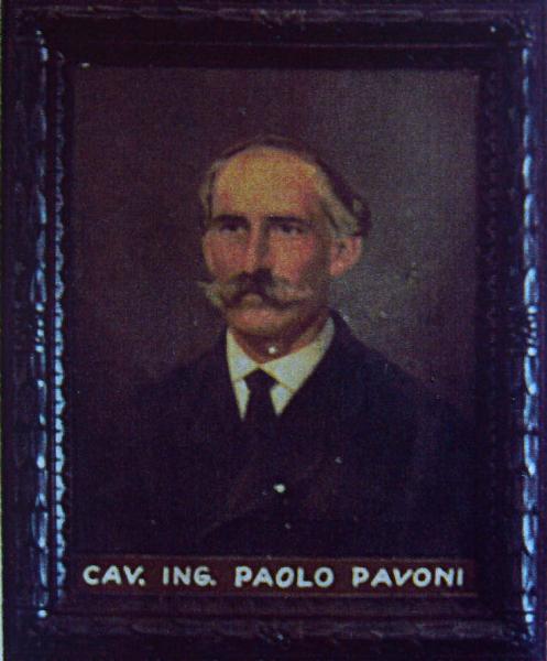 Ritratto del cav. ing. Paolo Pavoni