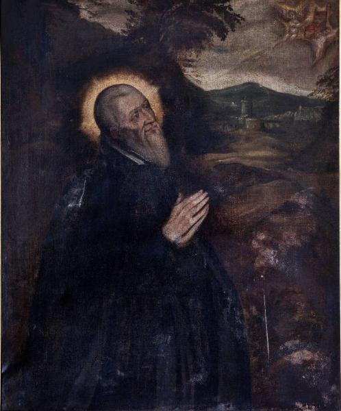 San Girolamo Emiliani ha la visione della seggiola