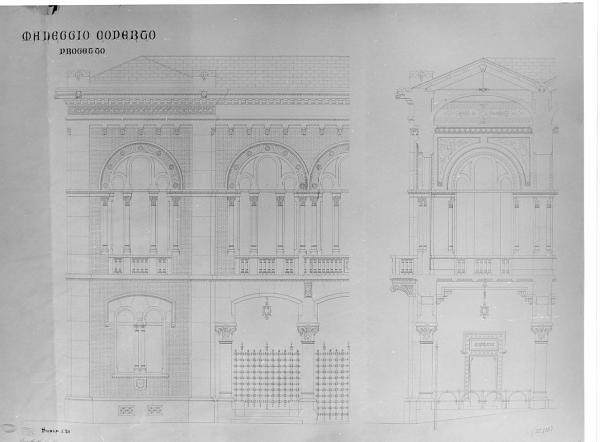 Maneggio coperto da costruirsi in un parco o giardino di una grande città