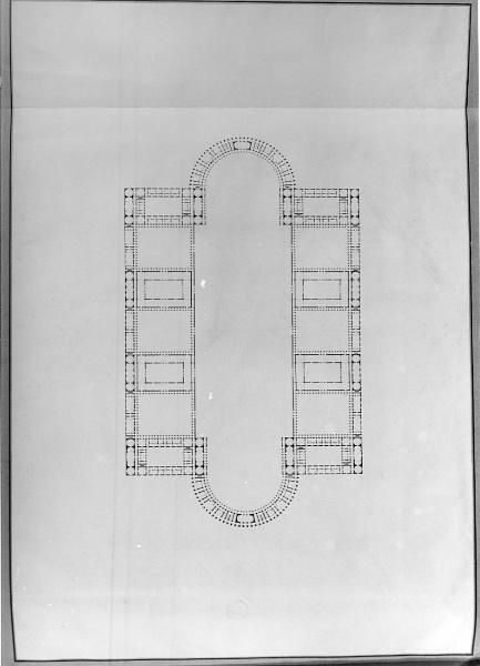 Progetto per edificio militare