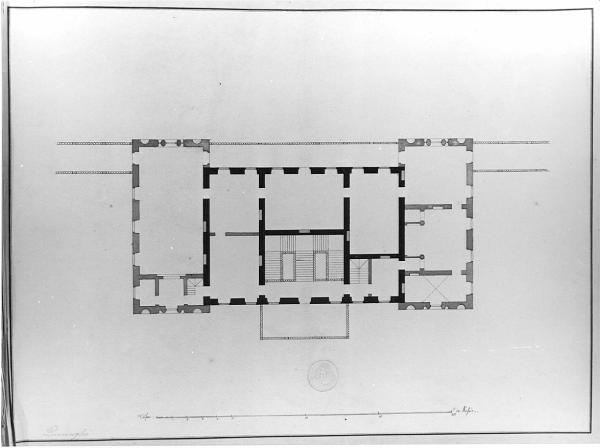 Progetto per palazzo di un ricco signore