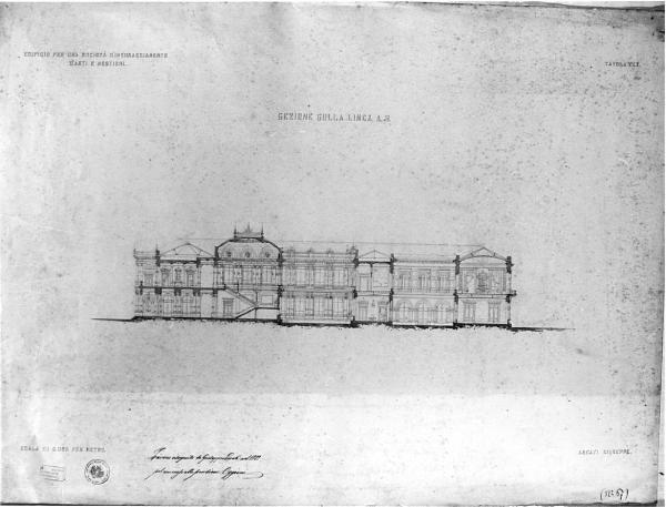 Edifico per una società d'incoraggiamento d'arti e mestieri