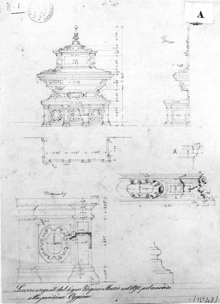 Progetto di una cappella funeraria