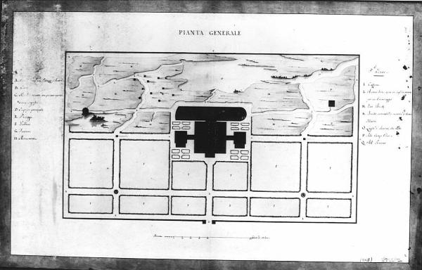 Un Palazzo Reale per una Città in pianura proporzionato alla dignità e al regolare servizio di una corte cospicua, ed all'alloggio contemporaneo di più d'una Testa Coronata. Lo stile dell'architettura sarà dei migliori tempi Greci e Romani