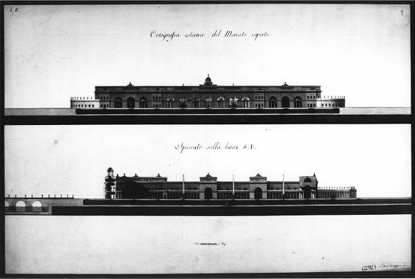 Un Mercato coperto capace per lo smercio dei commestibili occorrente al giornaliero consumo d'una Città
