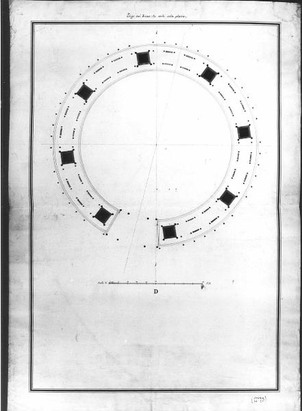 Un grandioso palazzo per abitazione di un ricco signore, nello stile lombardo della seconda metà del XIV secolo