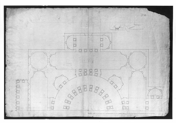 Progetto per edificio a pianta centrale