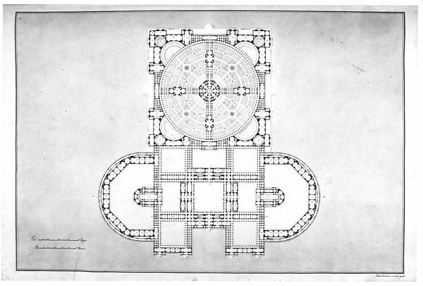 Un edifizio alla maniera degli antichi Musei Pitagorici Italiani, che conterrà quanto fa d'uopo alla istruzione delle Scienze, e delle Arti. Oltre i gabinetti scientifici, le biblioteche, le collezioni di statue, di quadri, di antichità, ed oltre...