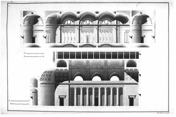 Un edifizio alla maniera degli antichi Musei Pitagorici Italiani, che conterrà quanto fa d'uopo alla istruzione delle Scienze, e delle Arti. Oltre i gabinetti scientifici, le biblioteche, le collezioni di statue, di quadri, di antichità, ed oltre...