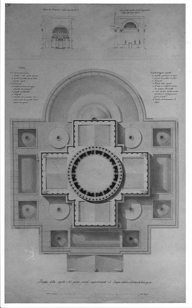 Progetto di un Tempio cattolico in forma di croce greca