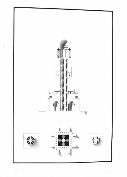 Progetto di un Tempio cattolico in forma di croce greca