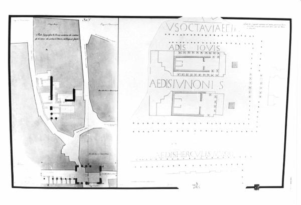 Progetto di ristauro del portico d'Ottavia