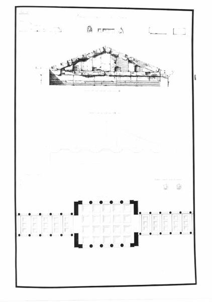 Progetto di ristauro del portico d'Ottavia