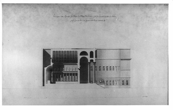 Progetto di ristauro del Tempio di Marte vendicatore, nel foro di Nerva