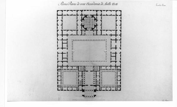 Progetto di un'Accademia di Belle Arti