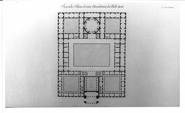 Progetto di un'Accademia di Belle Arti
