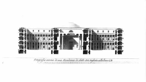 Progetto di un'Accademia di Belle Arti