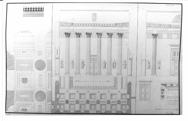 Progetto di un'Accademia di Belle Arti