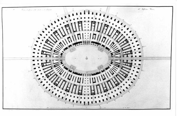 Progetti di ristauro dell'Anfiteatro Flavio