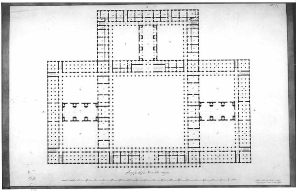 Un magnifico edifizio per una dogana da erigersi in una città capitale non marittima