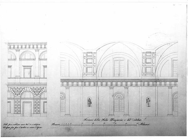 Un magnifico edifizio per una dogana da erigersi in una città capitale non marittima