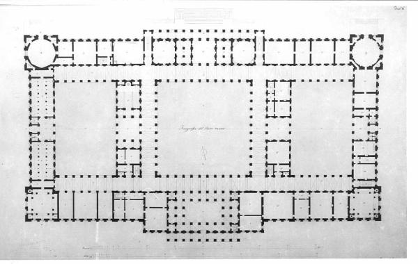 Magnifico palazzo di città per un grande signore da erigersi sopra una superficie di 20000 mq