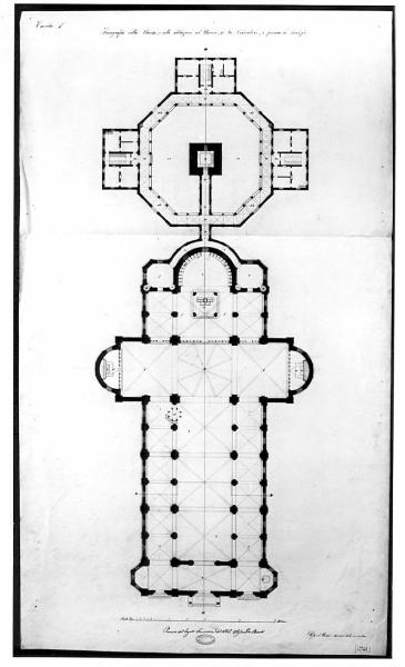 Una chiesa parrocchiale cui siano annesse le abitazioni del parroco... erette nello stile dell'architettura italiana del XIII secolo