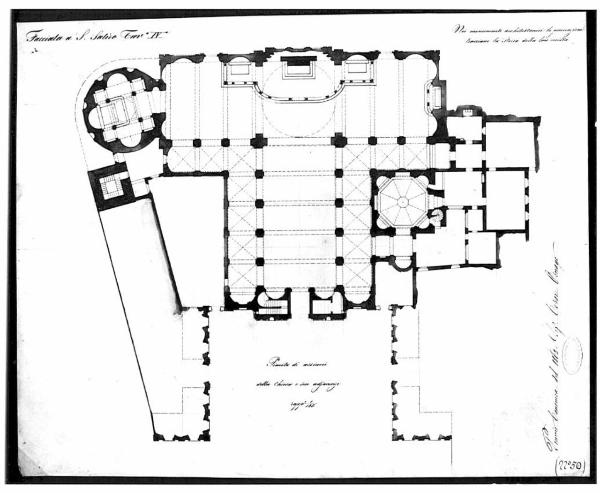 Progetto di facciata per la chiesa di S. Satiro