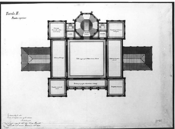 Edificio per esposizione permanente di opere di belle arti