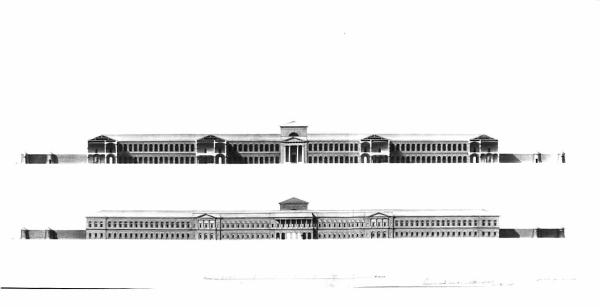 Una caserma ad uso di cavalleria per 6000 cavalli