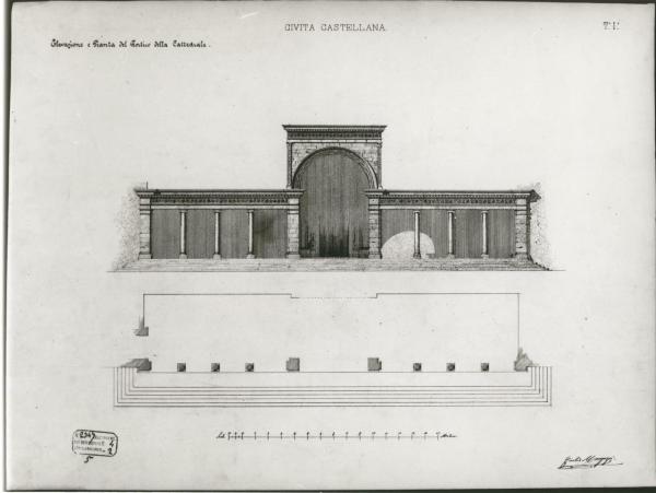 Rilievo della Cattedrale di Civita Castellana