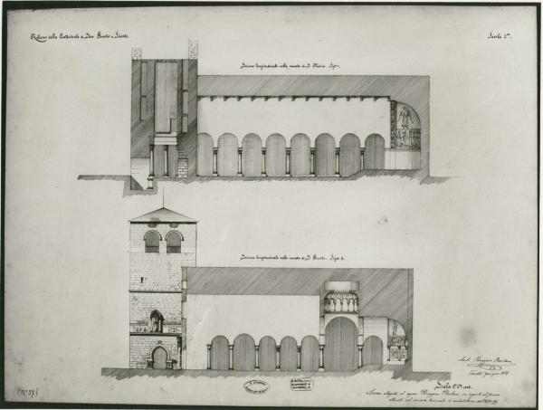 Rilievi della Cattedrale di San Giusto a Trieste