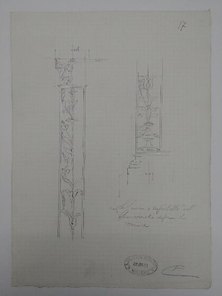 Rilievo del monumento funebre a Giacomo Stefano Brivio nella basilica di Sant'Eustorgio a Milano