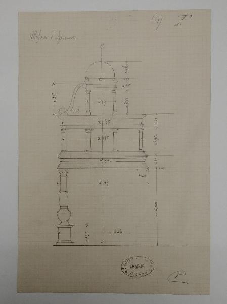 Rilievo del monumento funebre a Giacomo Stefano Brivio nella basilica di Sant'Eustorgio a Milano