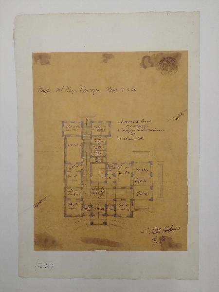 Casa di salute di proprietà di un Dottore specialista per le malattie chirurgiche (stile rinascimento)