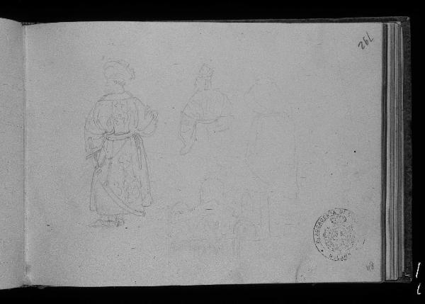 Copia da Gentile e Giovanni Bellini (già Studio di costumi orientali da Gentile Bellini - Samek)