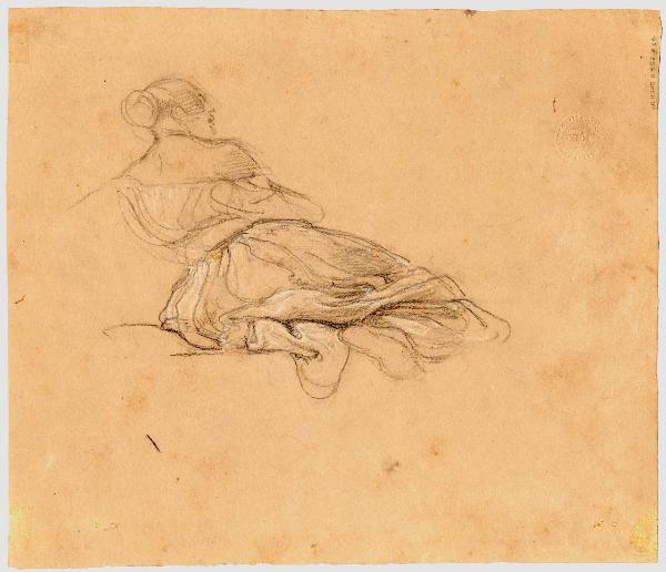 Donna seduta. Studio per l'Incoronazione di Ferdinando I (?)