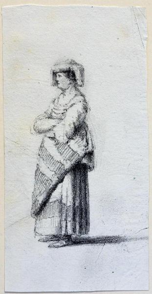 Donna in abito tradizionale campano
