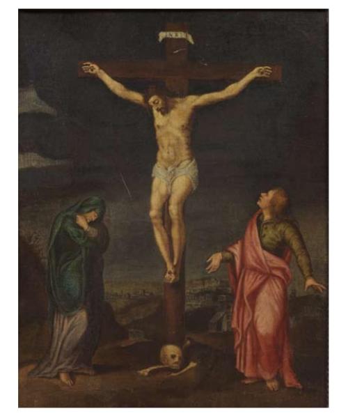 Crocifissione con Madonna e San Giovanni Evangelista