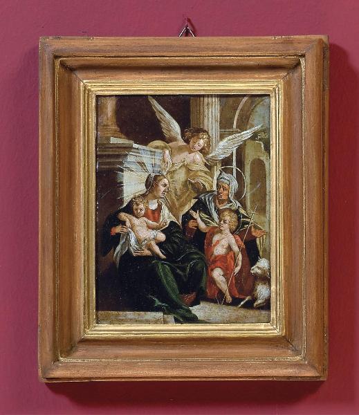 Madonna con Bambino, Sant'Elisabetta, San Giovannino e angelo