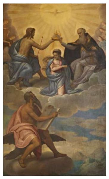Incoronazione della Vergine e san Giovanni dell'Apocalisse