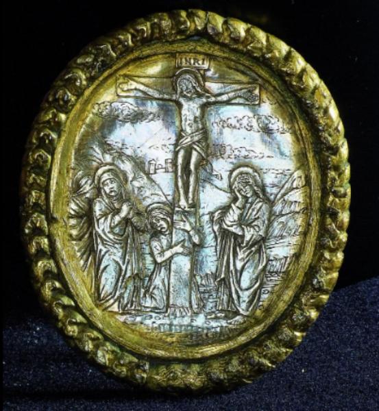 Medaglioni ovali con storie della passione