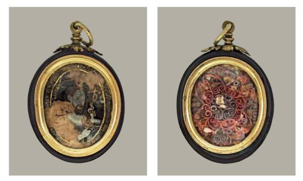 Medaglione reliquiario
